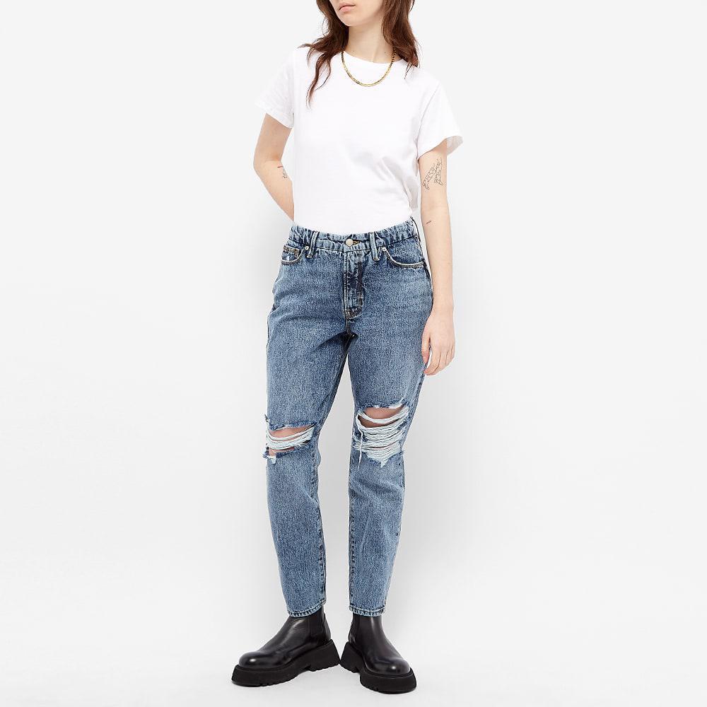 商品Good American|Good American Classic High Rise Slim Straight Jean,价格¥633,第7张图片详细描述