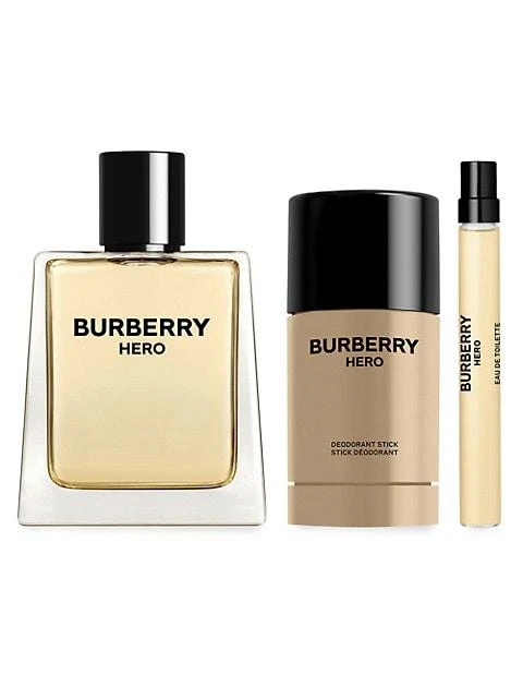 商品Burberry|Burberry Men’s 3-Piece Hero Eau De Toilette Set,价格¥803,第2张图片详细描述