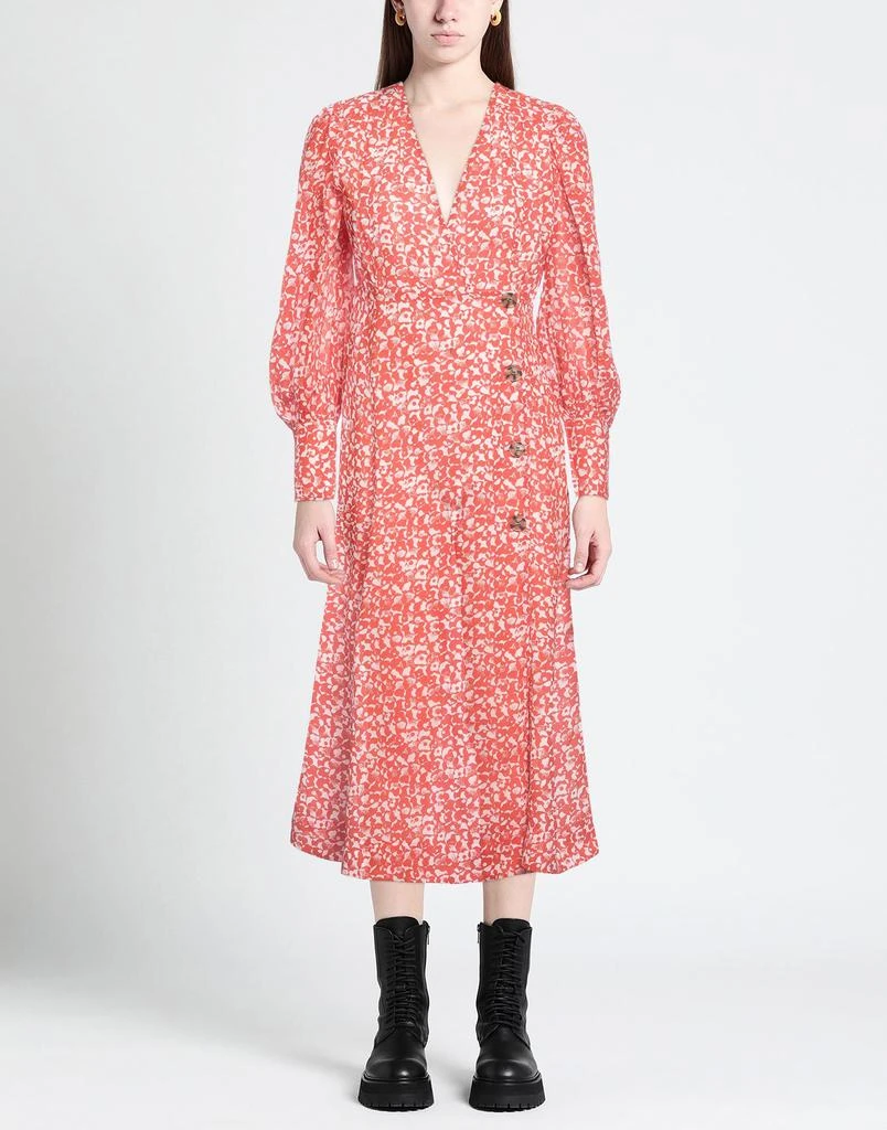 商品Ganni|Midi dress,价格¥1106,第2张图片详细描述