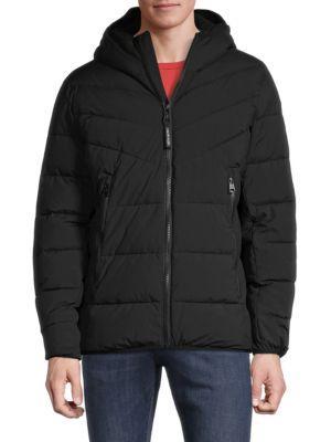 商品Calvin Klein|Down Puffer Faux Fur Hooded Jacket,价格¥573,第1张图片