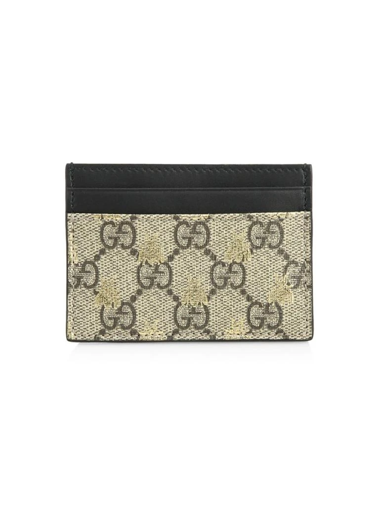 商品Gucci|GG Supreme Bees Card Case,价格¥1575,第2张图片详细描述