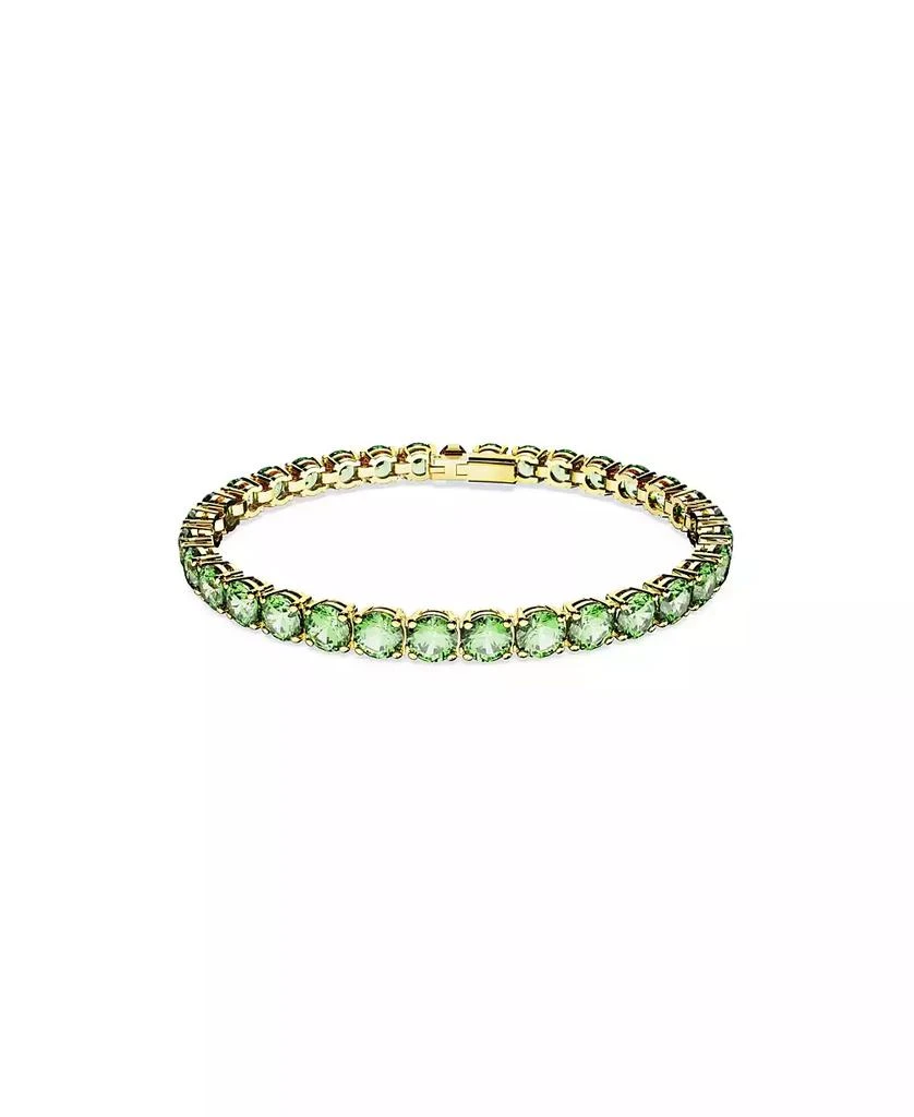 商品Swarovski|Crystal Round Cut Matrix Tennis Bracelet,价格¥1580,第1张图片