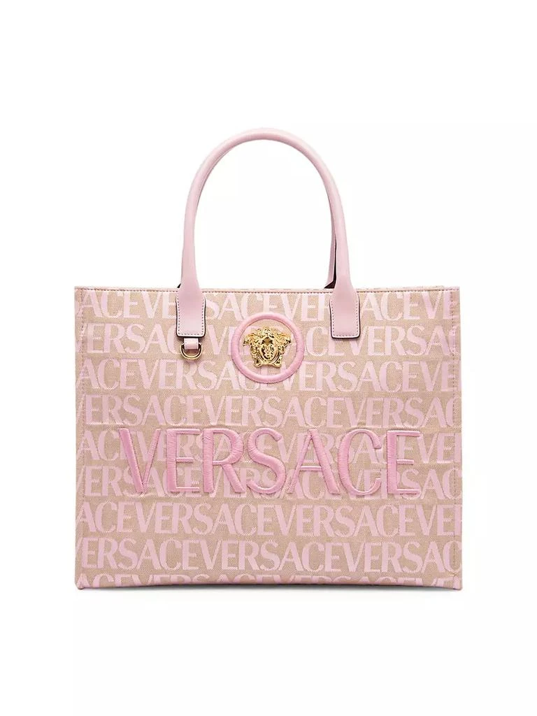 商品Versace|Medusa Monogram Canvas Tote Bag,价格¥12493,第1张图片