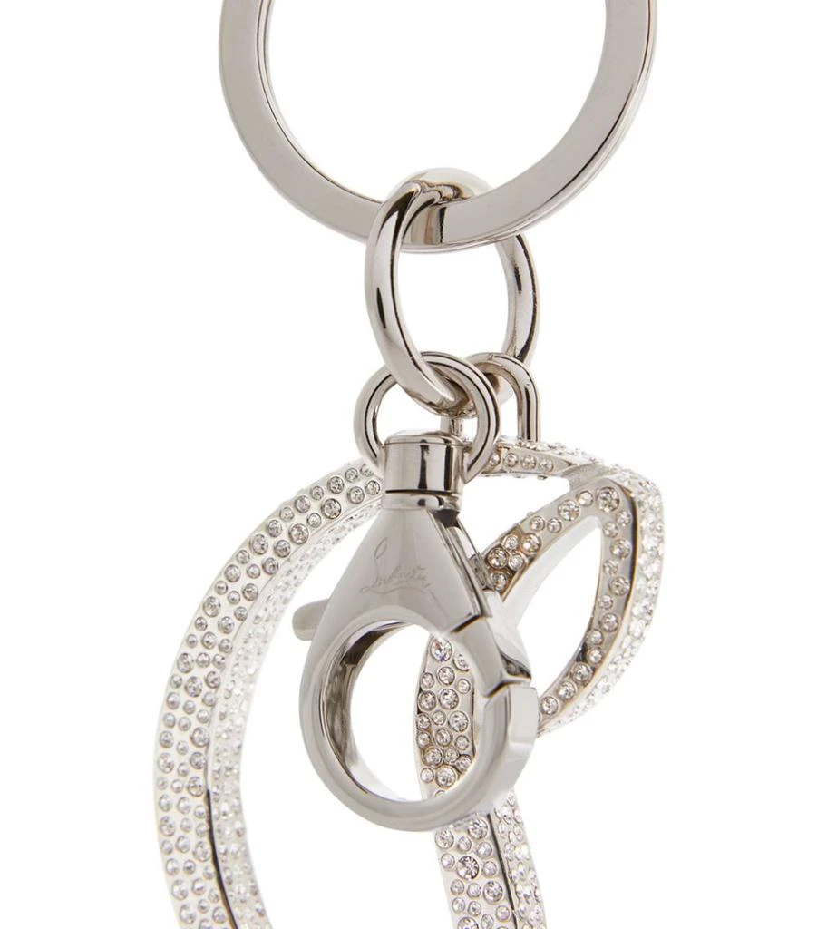 商品Christian Louboutin|CL Logo Strass Keyring,价格¥5294,第3张图片详细描述