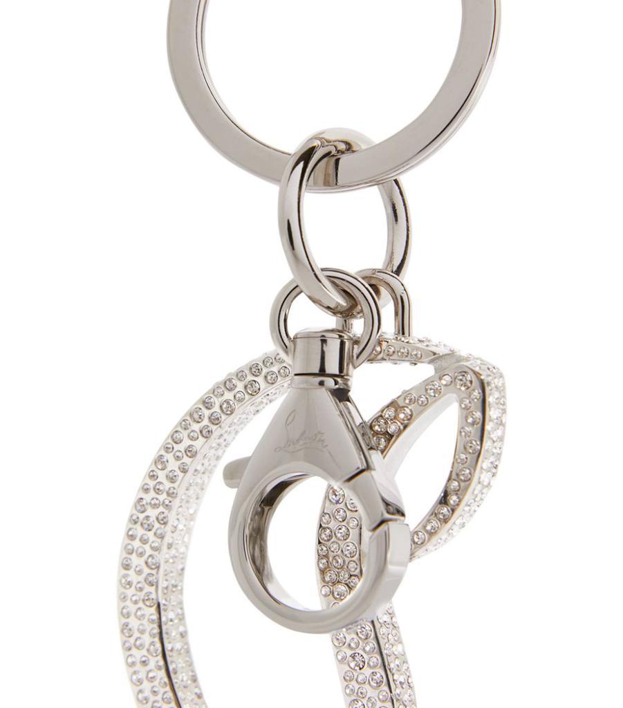 商品Christian Louboutin|CL Logo Strass Keyring,价格¥4718,第5张图片详细描述