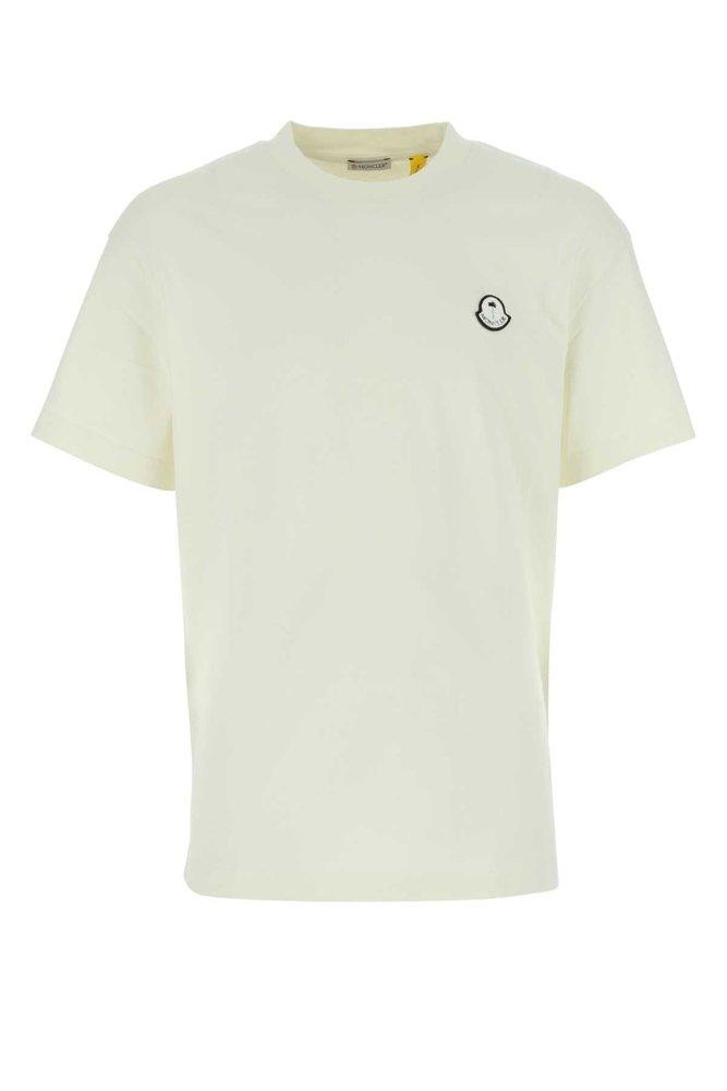 Moncler X Palm Angels Logo Print Crewneck T-Shirt商品第1张图片规格展示