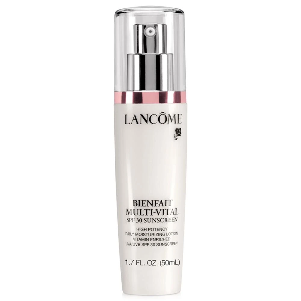 商品Lancôme|Bienfait Multi-Vital Sunscreen Lotion Broad Spectrum SPF 30, 1.7 oz,价格¥371,第1张图片