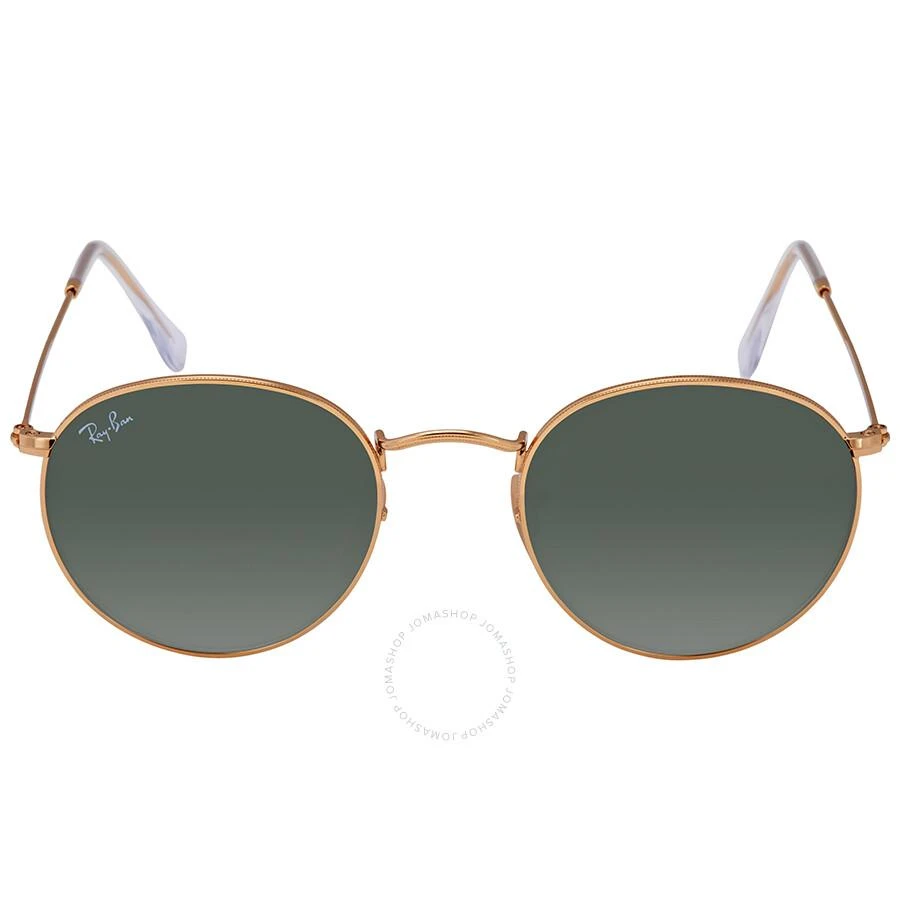 商品Ray-Ban|Round Metal Green Classic G-15 Unisex Sunglasses RB3447N 001 50,价格¥638,第1张图片