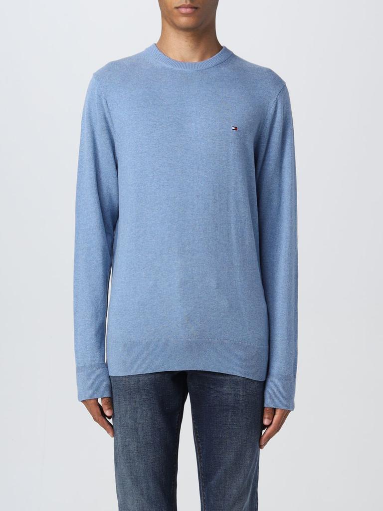 商品Tommy Hilfiger|Tommy Hilfiger pima cotton and cashmere blend sweater,价格¥528-¥791,第1张图片