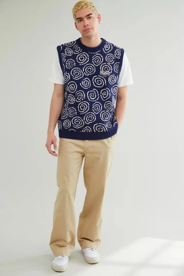 商品The Ragged Priest|The Ragged Priest Confusion Sweater Vest,价格¥312,第2张图片详细描述