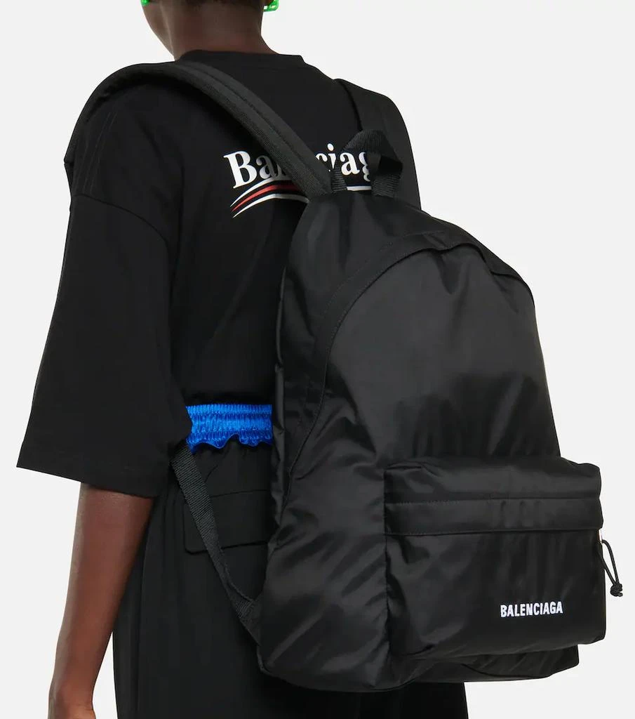 商品Balenciaga|Wheel nylon backpack,价格¥4698,第2张图片详细描述