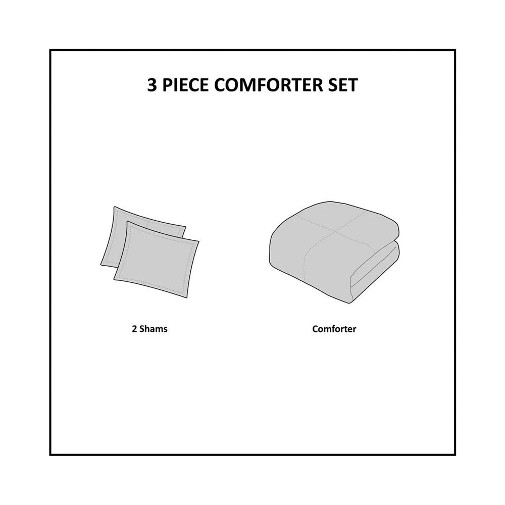 Mill Valley Reversible 3-Pc. Comforter Set 商品