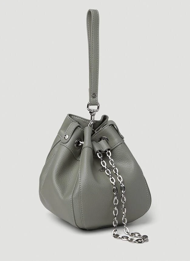 商品Vivienne Westwood|Chrissy Small Bucket Handbag in Grey,价格¥1323,第3张图片详细描述