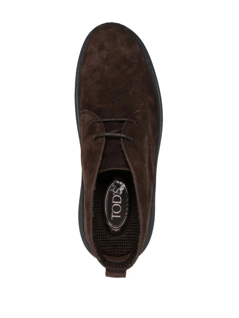 商品Tod's|Brown Suede W. G. Desert Boots,价格¥4087,第4张图片详细描述