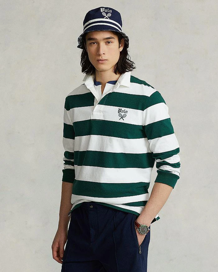 商品Ralph Lauren|Cotton Jersey Stripe Classic Fit Rugby Shirt,价格¥390,第5张图片详细描述