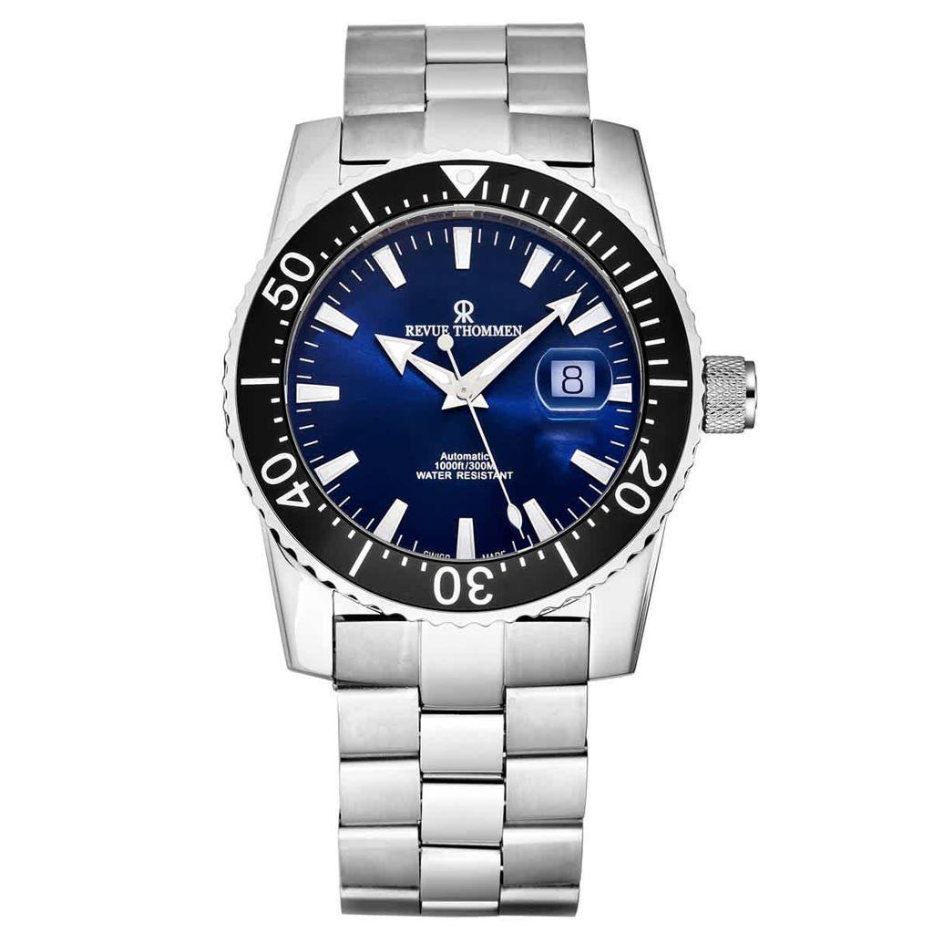 商品Revue Thommen|Diver Automatic Blue Dial Mens Watch 17030.2125,价格¥3685,第1张图片