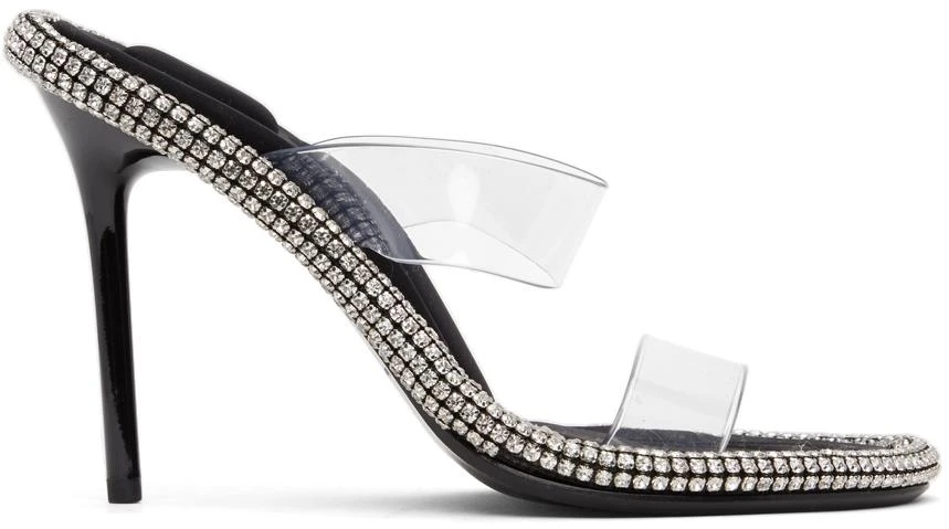 商品Alexander Wang|Black Nova High Sandals,价格¥3231,第1张图片