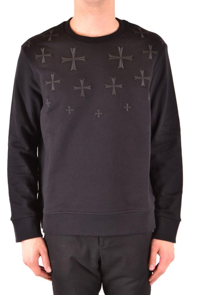 商品Neil Barrett|Neil Barrett Mens Black Sweatshirt,价格¥6201,第1张图片