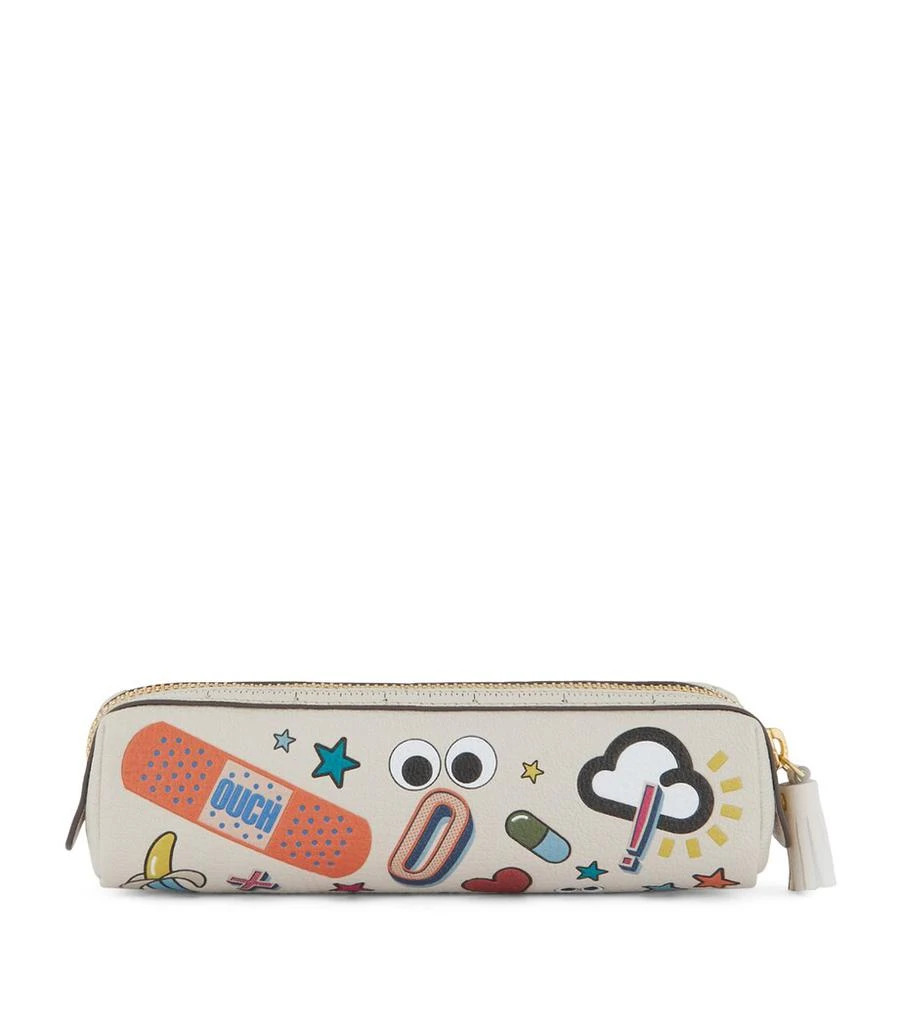 商品Anya Hindmarch|Sticker Print Pencil Case,价格¥2548,第4张图片详细描述