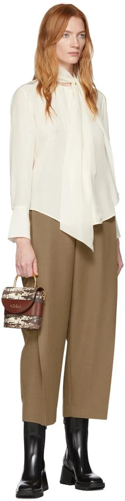 Brown Small Aby Lock Chain Bag 商品