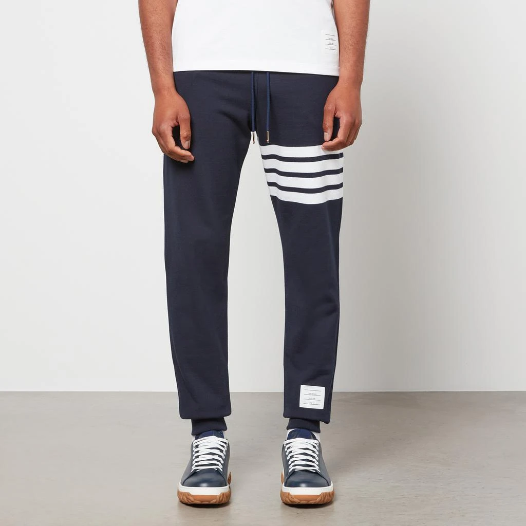 商品Thom Browne|Thom Browne Men's 4-Bar Loopback Sweatpants - Navy,价格¥2782,第1张图片