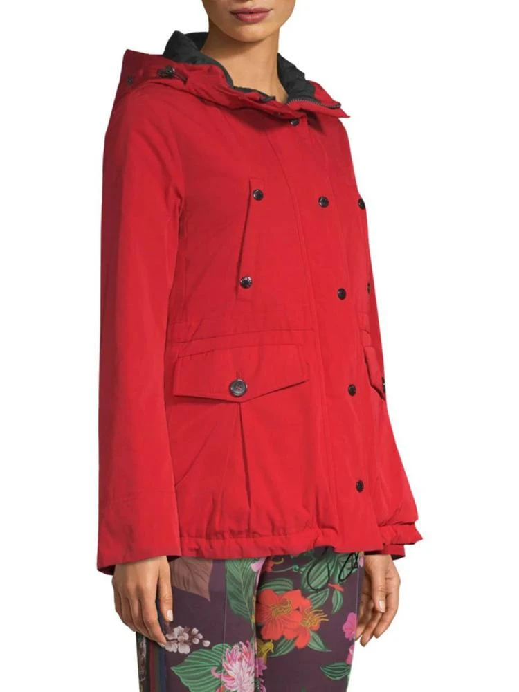 商品Moncler|Moncler - Macareux Fur-Trim Coat,价格¥8562,第3张图片详细描述