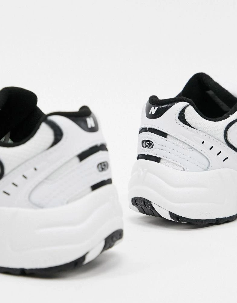 商品New Balance|New Balance 452 trainers in white/black,价格¥802,第4张图片详细描述