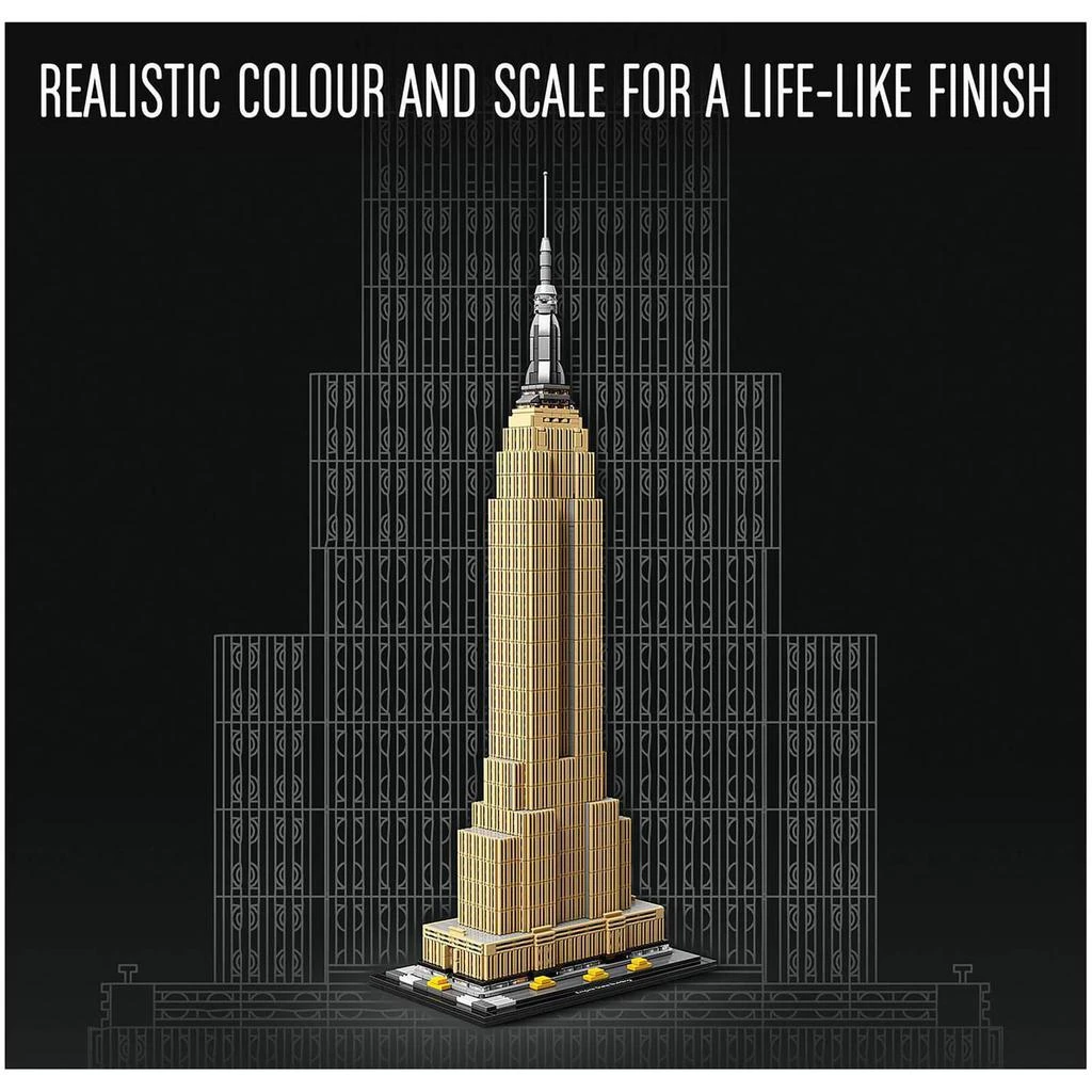 商品LEGO|乐高®建筑系列 帝国大厦 (21046) ,价格¥818,第3张图片详细描述