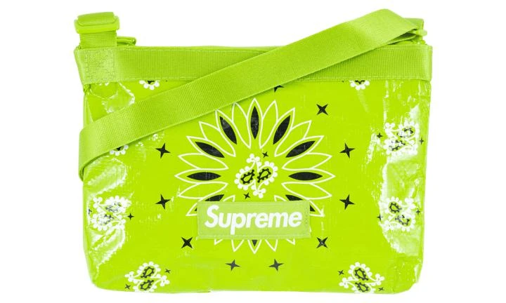 商品Supreme|Supreme Bandana Tarp Side Bag,价格¥591,第1张图片