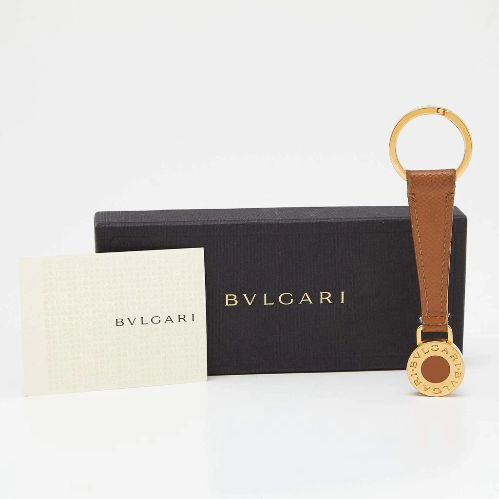 商品[二手商品] BVLGARI|Bvlgari Beige Leather Bvlgari Key Ring,价格¥1190,第5张图片详细描述