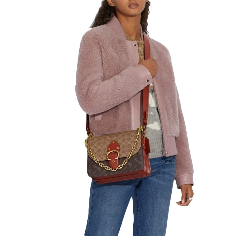 Coach(专柜) 女士单肩包拼色 C2418B4SI0 商品