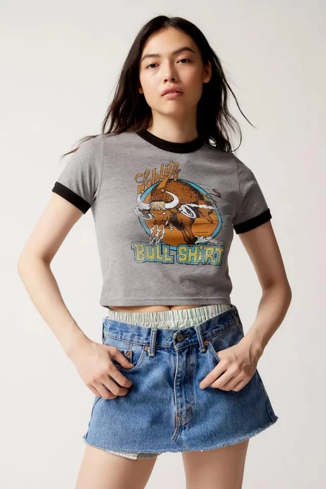 商品Urban Outfitters|Schlitz Bull Ringer Tee,价格¥75,第1张图片详细描述