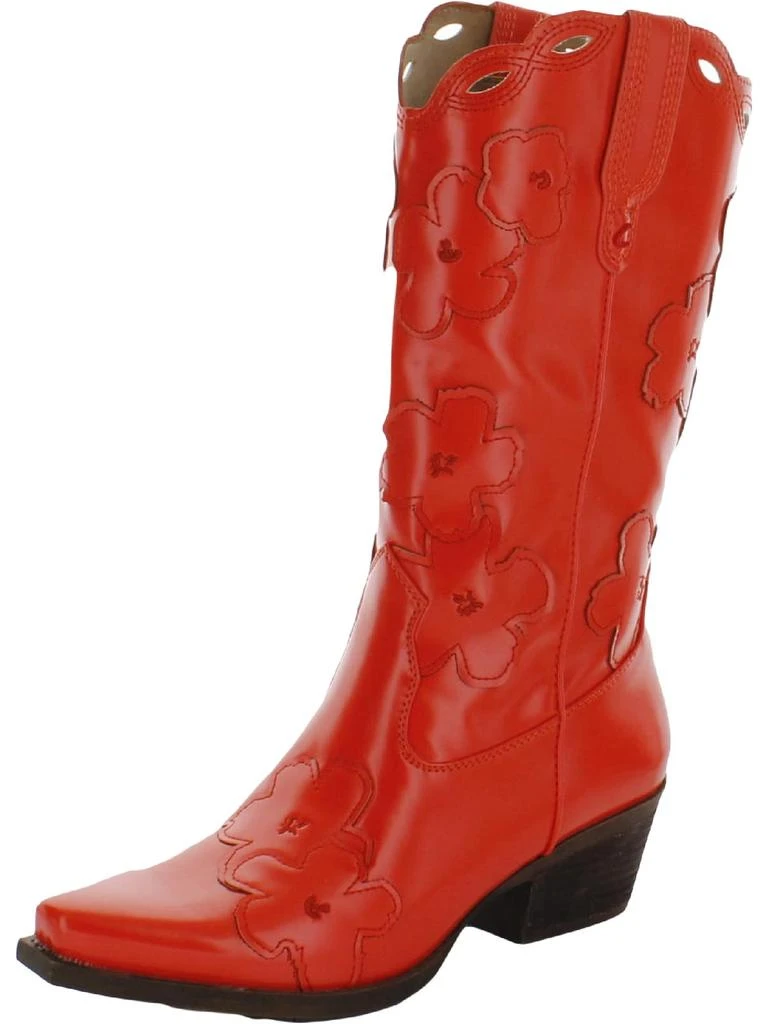 商品Sam Edelman|Jill 2 Womens Zipper Cowboy, Western Boots,价格¥667,第5张图片详细描述