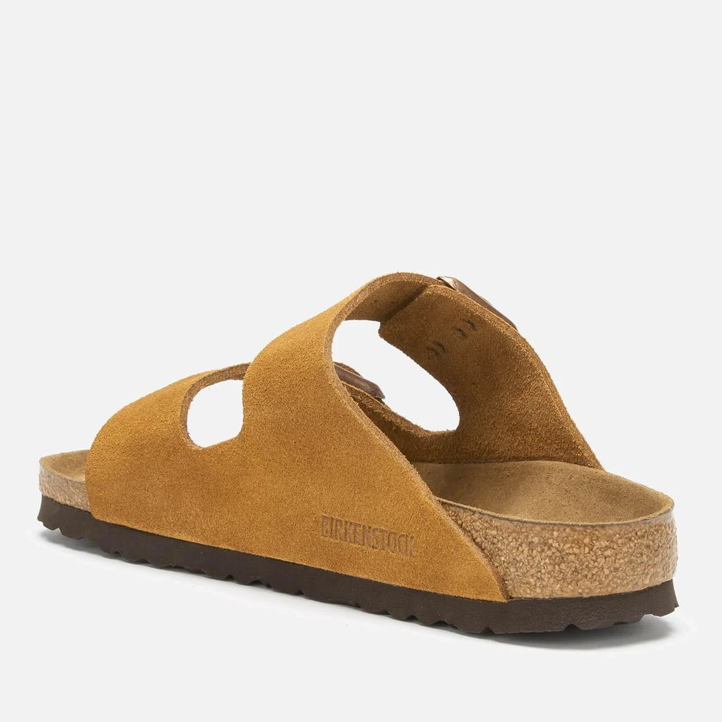 商品Birkenstock|Birkenstock Women's Arizona Slim Fit Sfb Suede Double Strap Sandals - Mink,价格¥573,第2张图片详细描述