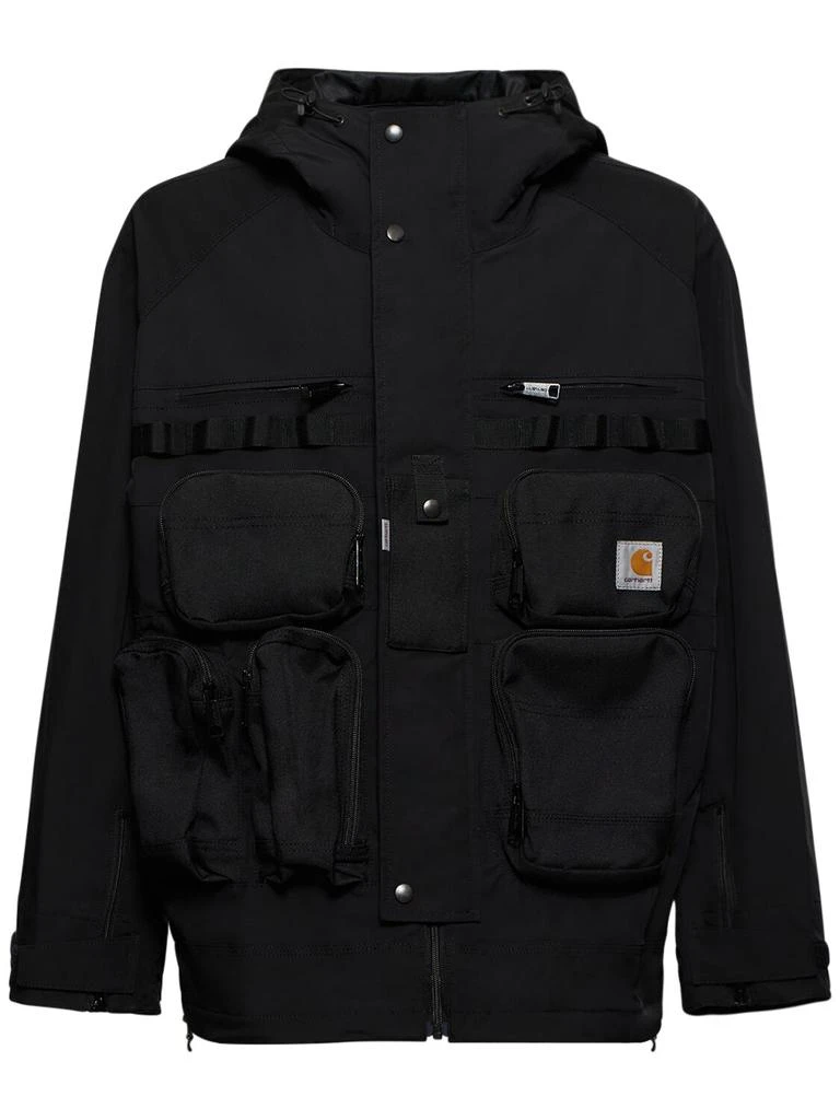 商品Junya Watanabe|Carhartt Logo Nylon Jacket W/hood,价格¥5345,第1张图片