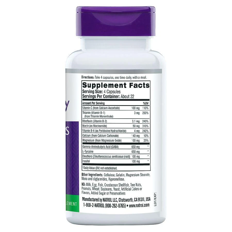 商品Natrol|Stress & Anxiety Formula - Mood & Stress,价格¥224,第2张图片详细描述