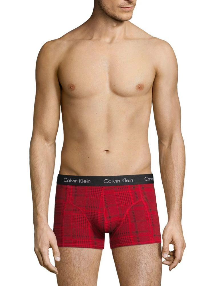 商品Calvin Klein|Elements 3-Pack Logo Boxer Briefs,价格¥188,第2张图片详细描述