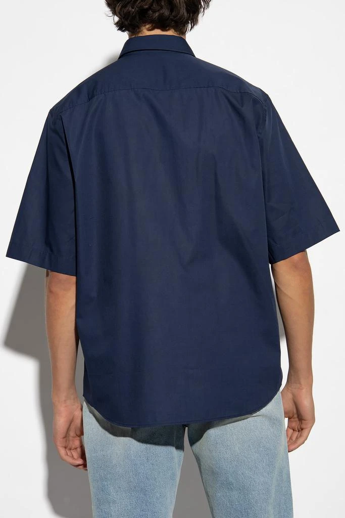 商品Versace|Versace Jeans Couture Logo Printed Short-Sleeved Shirt,价格¥855,第3张图片详细描述