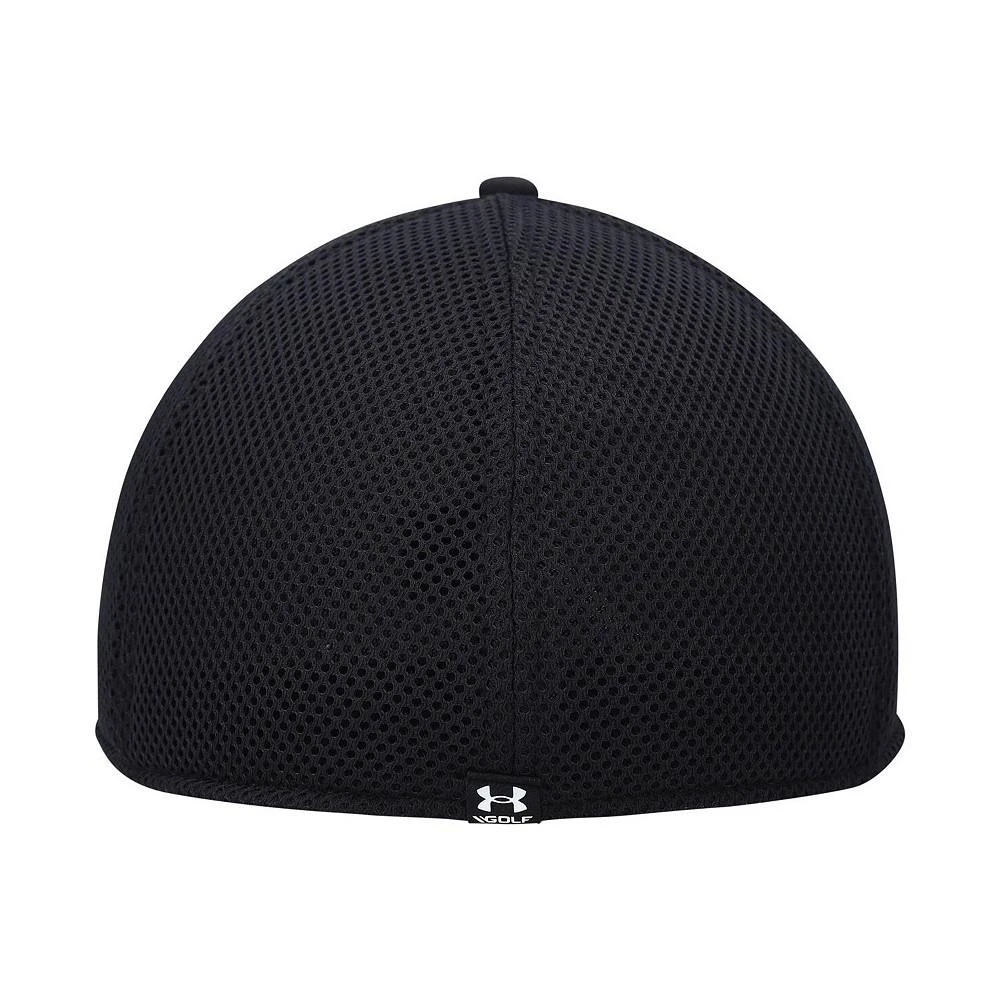 商品Under Armour|Men's Black Driver Mesh Iso-Chill Flex Hat,价格¥208,第4张图片详细描述