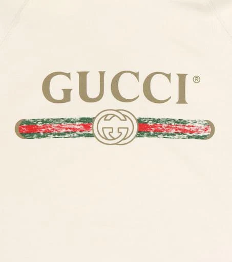 商品Gucci|Logo cotton hoodie,价格¥3154,第3张图片详细描述