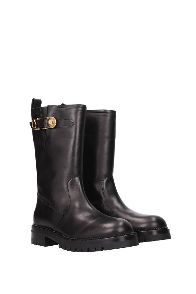 Ankle boots Leather Black商品第2张图片规格展示