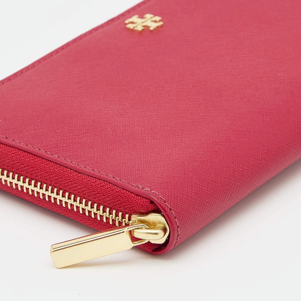 Tory Burch Red Saffiano Leather Robinson Zip Around Wallet 商品