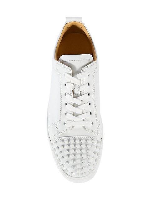 商品Christian Louboutin|Louis Junior Spikes Flat Sneakers,价格¥6956,第7张图片详细描述