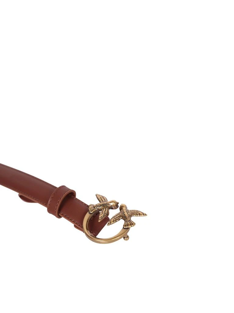 商品PINKO|Pinko Love Bird Plaque Buckle Belt,价格¥777,第2张图片详细描述
