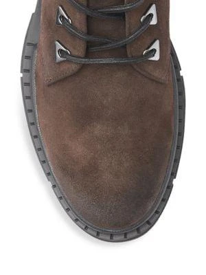 商品Karl Lagerfeld Paris|Lug Sole Suede Chukka Boots,价格¥671,第5张图片详细描述
