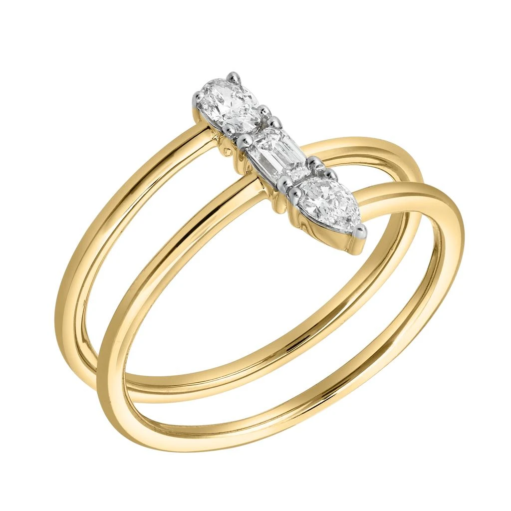 商品LuvMyJewelry|Tayla 14K Gold Lab Grown Diamond Ring - 0.34 Ct,价格¥10341,第2张图片详细描述