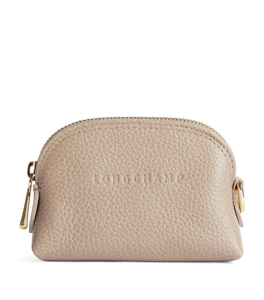 商品Longchamp|Leather Le Foulonné Coin Purse,价格¥756,第1张图片
