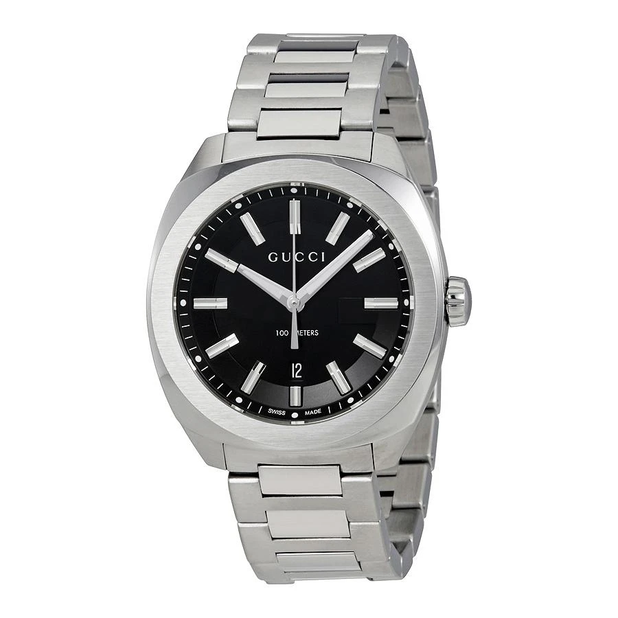 商品[二手商品] Gucci|Pre-owned Gucci GG2570 Black Dial Mens Watch YA142301,价格¥6052,第1张图片