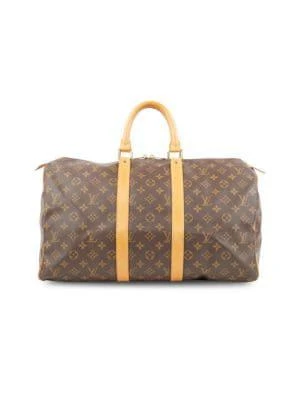 商品[二手商品] Louis Vuitton|Monogram Coated Canvas Duffel Bag,价格¥8131,第1张图片
