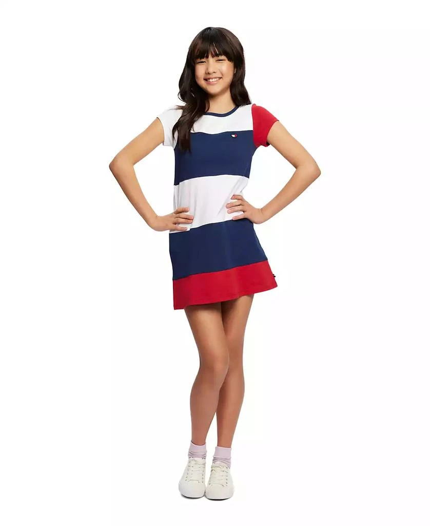 商品Tommy Hilfiger|Big Girls Colorblocked Jersey Dress,价格¥120,第5张图片详细描述